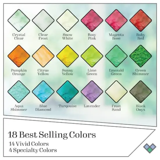 Plaid&reg; Gallery Glass&reg; Best Sellers II Stained Glass Paint Kit {3}