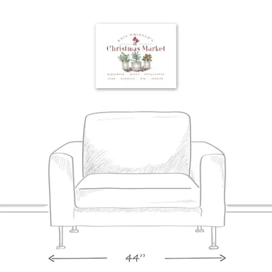 Kringle Christmas Market Canvas Wall Art {6}