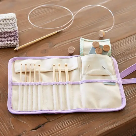 Clover Takumi&reg; Interchangeable Tunisian Crochet Hook Combo Set {3}