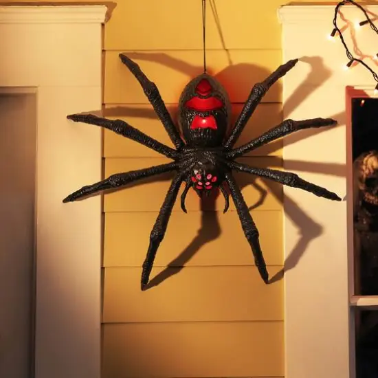 26" LED Black & Red Hanging Spider by Ashland&reg; {4}