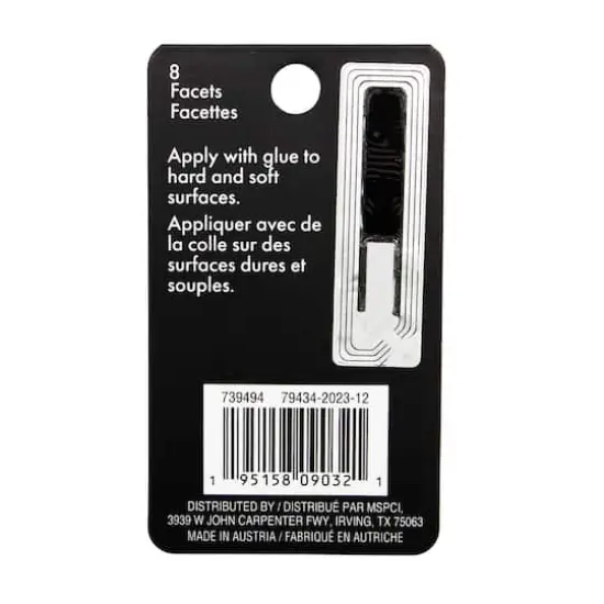 4mm Crystal AB Navette Glue-On Austrian Crystals by Bead Landing&trade;, 10ct. {5}