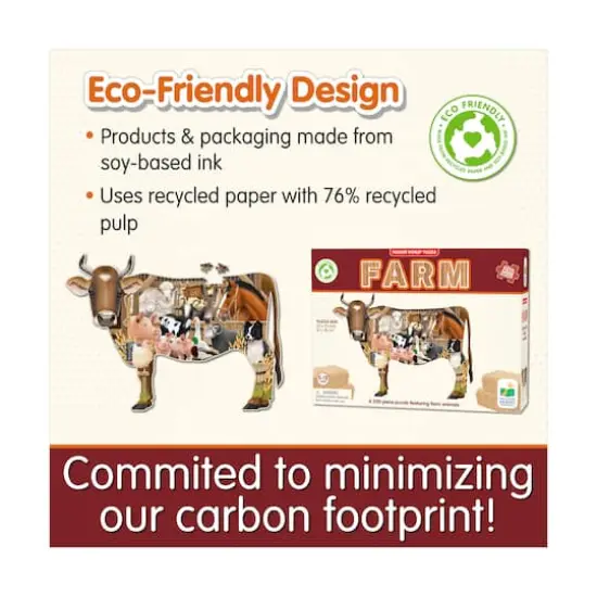 Wildlife World Puzzle - Farm: 200 Pcs {7}