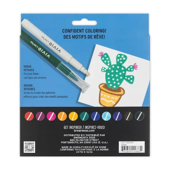 VIVID by Brea Reese&reg; Eraser Markers Set {5}