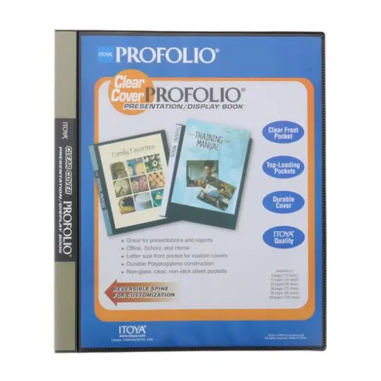 Itoya&reg; Clear Cover Profolio&reg; {1}