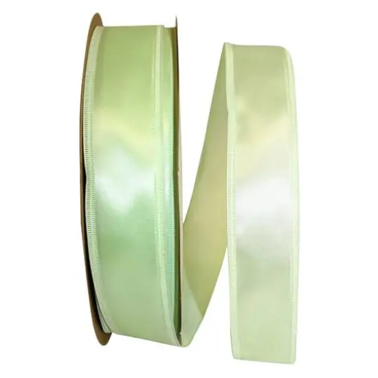 JAM Paper 1.5" x 100yd. Dyna Satin EZ Wired Ribbon Mint {1}