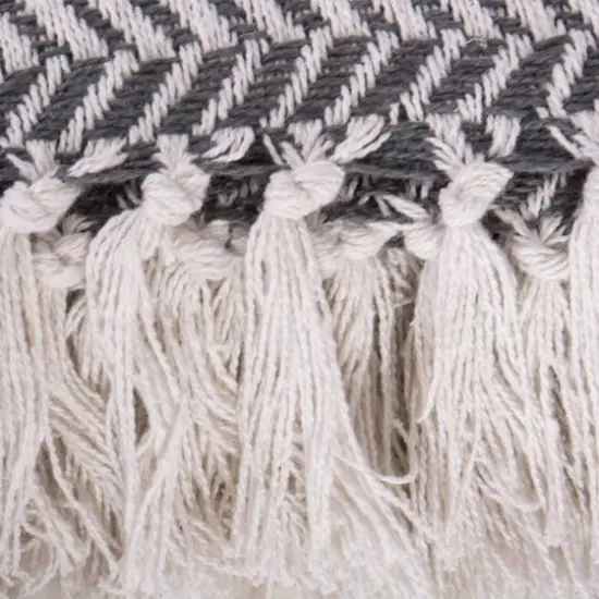 DII&reg; Mineral Herringbone Chevron Throw {4}