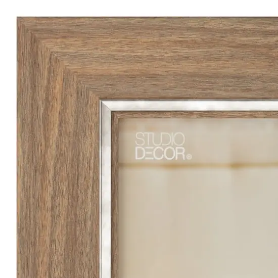 Expressions&trade; 8" x 10" Faux Wood with Silver Inner Frame by Studio D&eacute;cor&reg; {3}