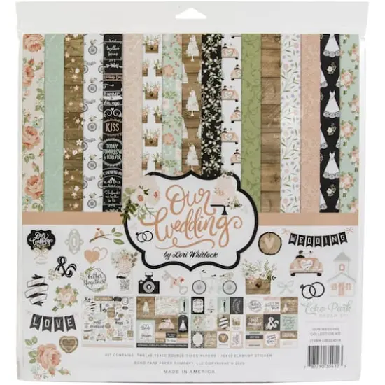 Echo Park&trade; Our Wedding Collection Kit, 12" x 12" {1}