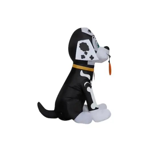 3ft. Airblown&reg; Inflatable Marshall in Skeleton Costume {5}
