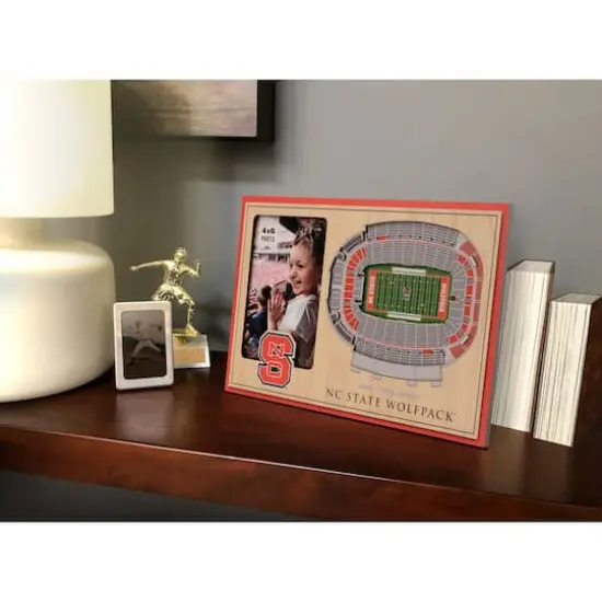 College Football 3D StadiumViews Picture Frame NC State Wolfpack {4}