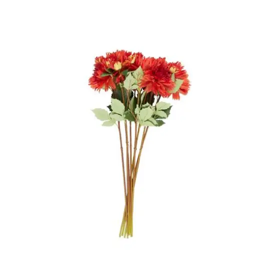 31" Red Dahlia Artificial Flower Stem, 8ct. {7}
