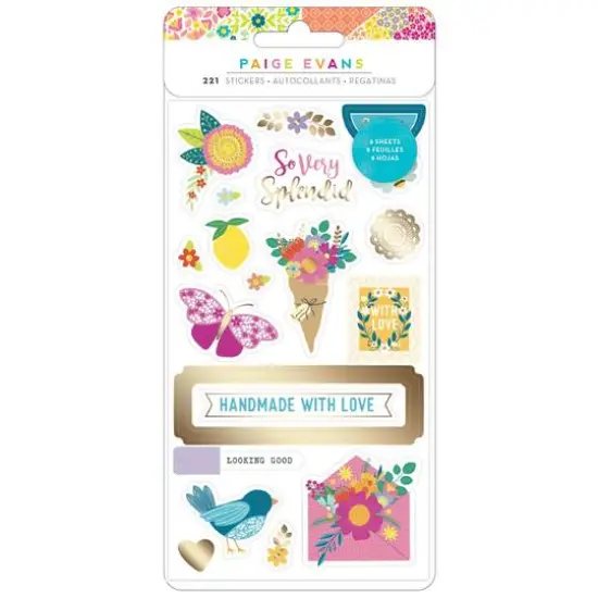 American Crafts&trade; Paige Evans Splendid Sticker Book {1}