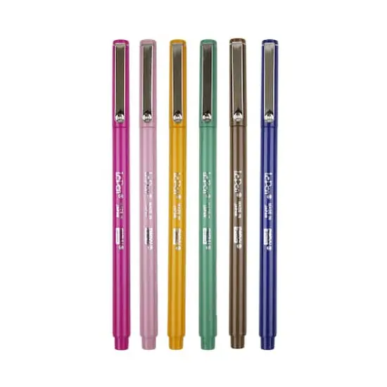 Marvy&reg; Uchida LePen&reg; Extra Fine 6 Color Retro Pen Set {1}