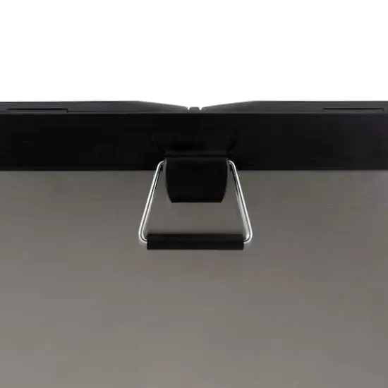 Organize It All Dual Compartment Stainless Recycle Bin {8}