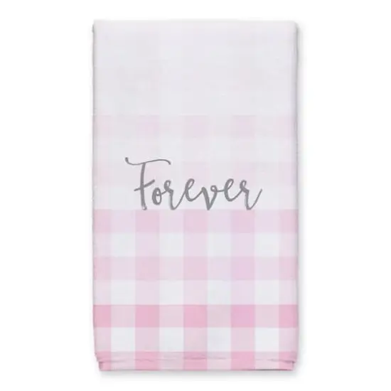 Always & Forever Buffalo Check Tea Towel Set {4}