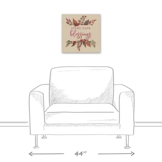 Count Your Blessings Canvas Wall Art {6}