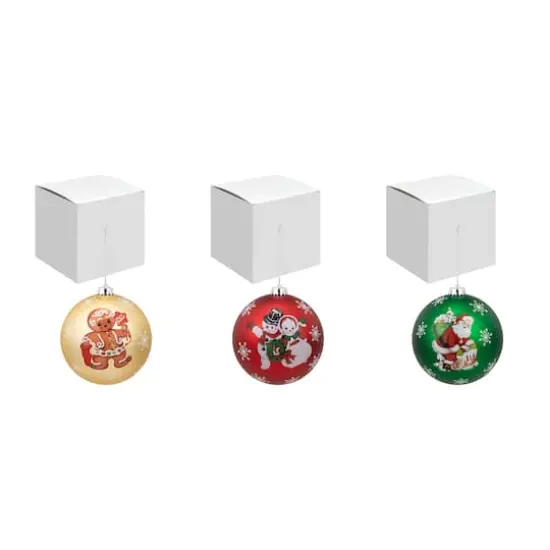 Mr. Christmas 6" Shatterproof Ball Ornaments Set {1}