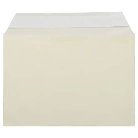 JAM Paper 5.063" x 7.188" Cello Sleeves with Self Adhesive Closures, 100ct. Yellow {1}
