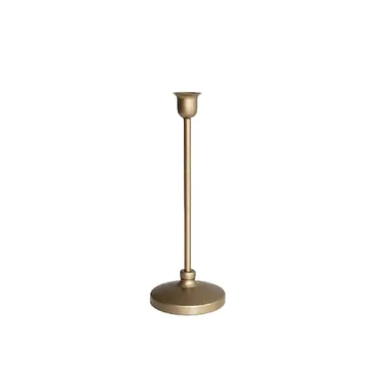 Gold Metal Taper Candle Holder by Ashland&reg; {1}
