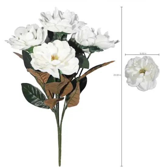 22" White Magnolia Bush by Ashland&reg; {4}