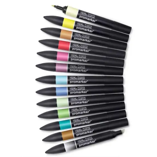 Winsor & Newton&reg; ProMarker&trade; 13 Marker Set, Set 2 {4}