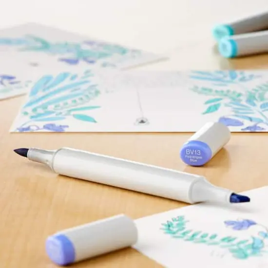 Copic&reg; Sketch Marker, Blue Violets BV13 Hydrangea Blue {3}