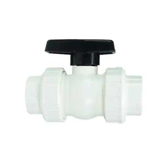 Swim Central 7" HydroTools Swimming Pool ABS Female Threaded Ball Valve {1}