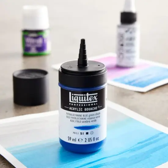 Liquitex&reg; Professional Soft Body Acrylic Bottle, 2oz. Phthalocyanine Blue (Green Shade) {3}
