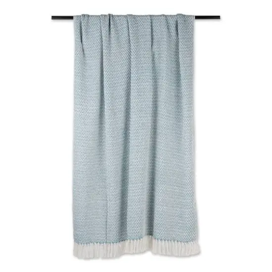 DII&reg; Woven Throw Storm Blue {4}