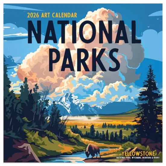 2026 National Parks-Art Mini Calendar {1}
