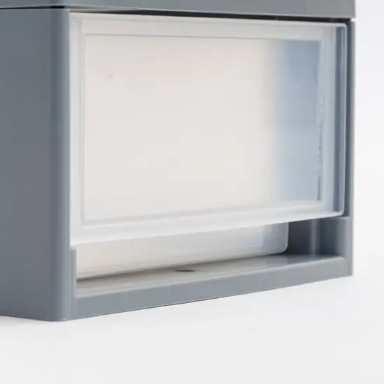 Iris&reg; Gray Small Stacking Drawer, 5 Pack {9}