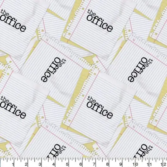 The Office Scrap Paper Precut Cotton Fabric {3}