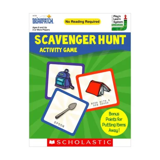 Scholastic Scavenger Hunt Activity Game {3}