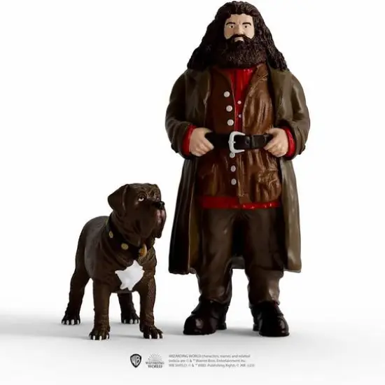 schleich&reg; Wizarding World of Harry Potter&trade; Hagrid&trade; & Fang Collectible Figurine Set {8}