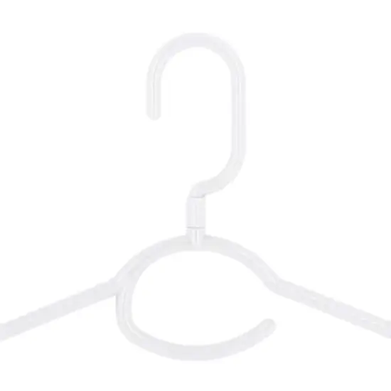 Woolite&reg; White Swivel Neck Hangers, 5ct. {5}