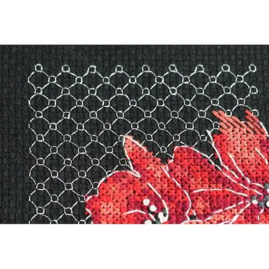 Abris Art Poppies Cross Stitch Kit {4}