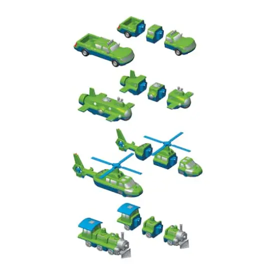 Magnetic Mix or Match Vehicles Set No.2 {5}
