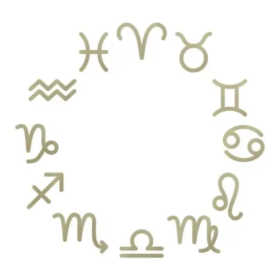 RoomMates Metallic Zodiac Peel & Stick Giant Wall Decals {1}