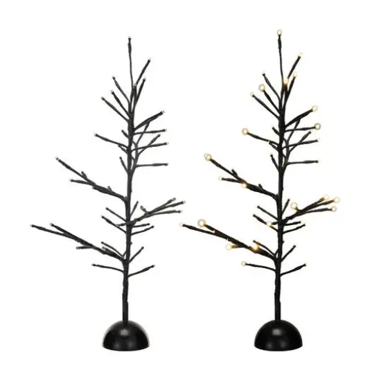 Hello Honey&reg; 23.5" Tall Black Metal Tree with 48 LED Lights {1}