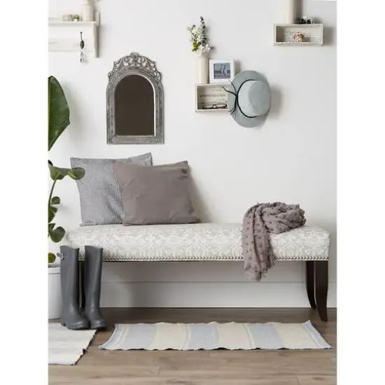 DII&reg; Shadow Stripe Variegated Recycled Yarn Rug Set, 2ft. x 3ft. Stonewash Blue {6}