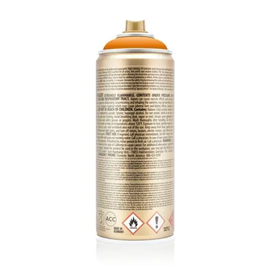 Montana&trade; Cans GOLD Shock Color Spray Paint, 400mL S2000 Shock Orange Light {7}