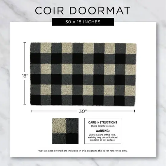 DII&reg; Multicolor Wipe Your Paws Doormat {9}
