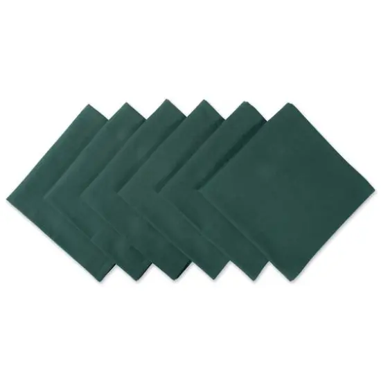 DII&reg; Oversized Napkin, 6ct. Dark Green {1}