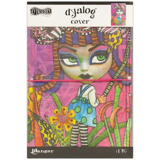 Dyan Reaveley's Dylusions Dyalog Believe Canvas Printed Cover {1}