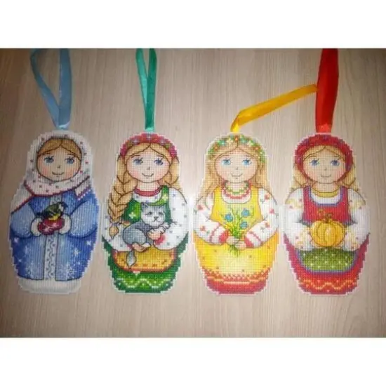 MP Studia Autumn Plastic Canvas Counted Cross Stitch Kit {6}