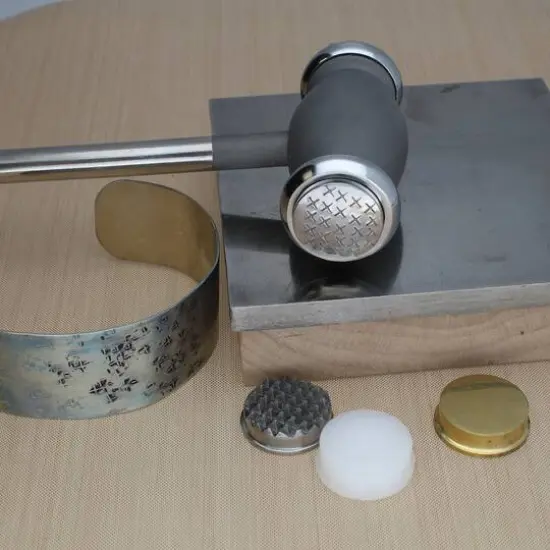 The Beadsmith&reg; Interchangeable Texturing Hammer {5}