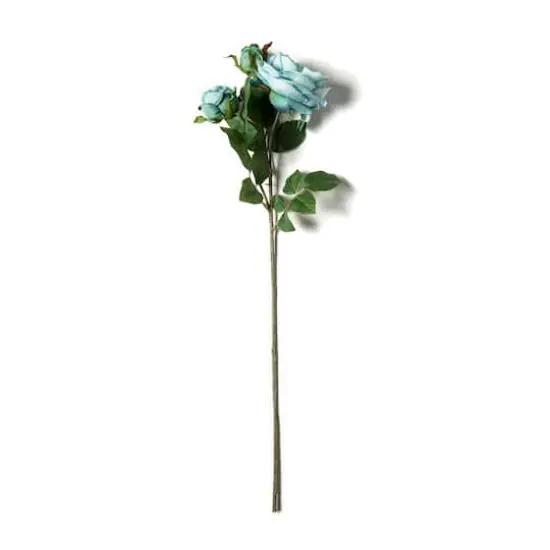 Teal English Rose Stem by Ashland&reg; {1}