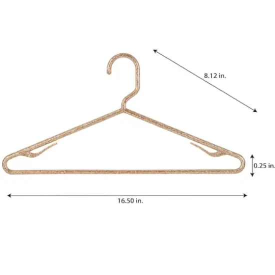 Simplify Gold Granite Look Design Hangers, 10ct. {4}