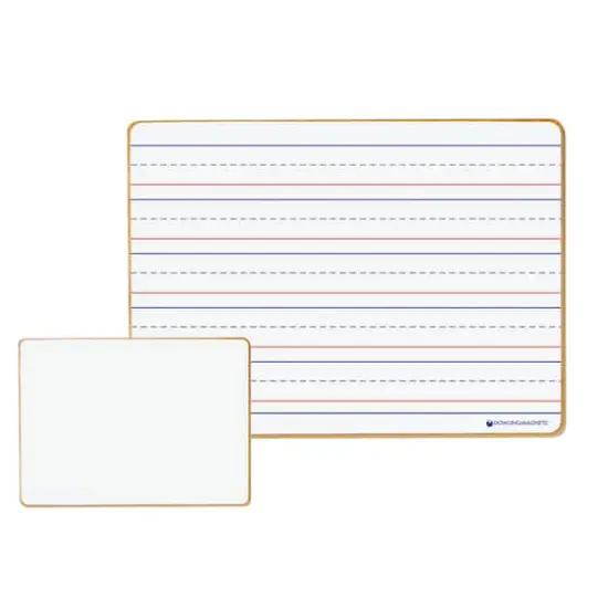 Dowling Magnets&reg; Magnetic Dry-Erase Ruled & Blank Boards, 5ct. {3}