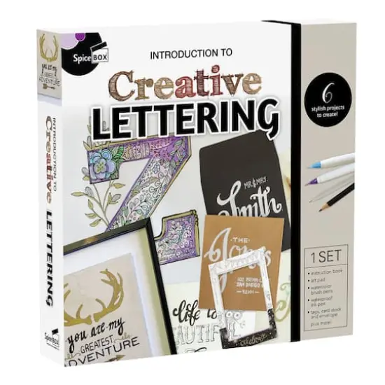 SpiceBox Introduction to Creative Lettering Kit {1}